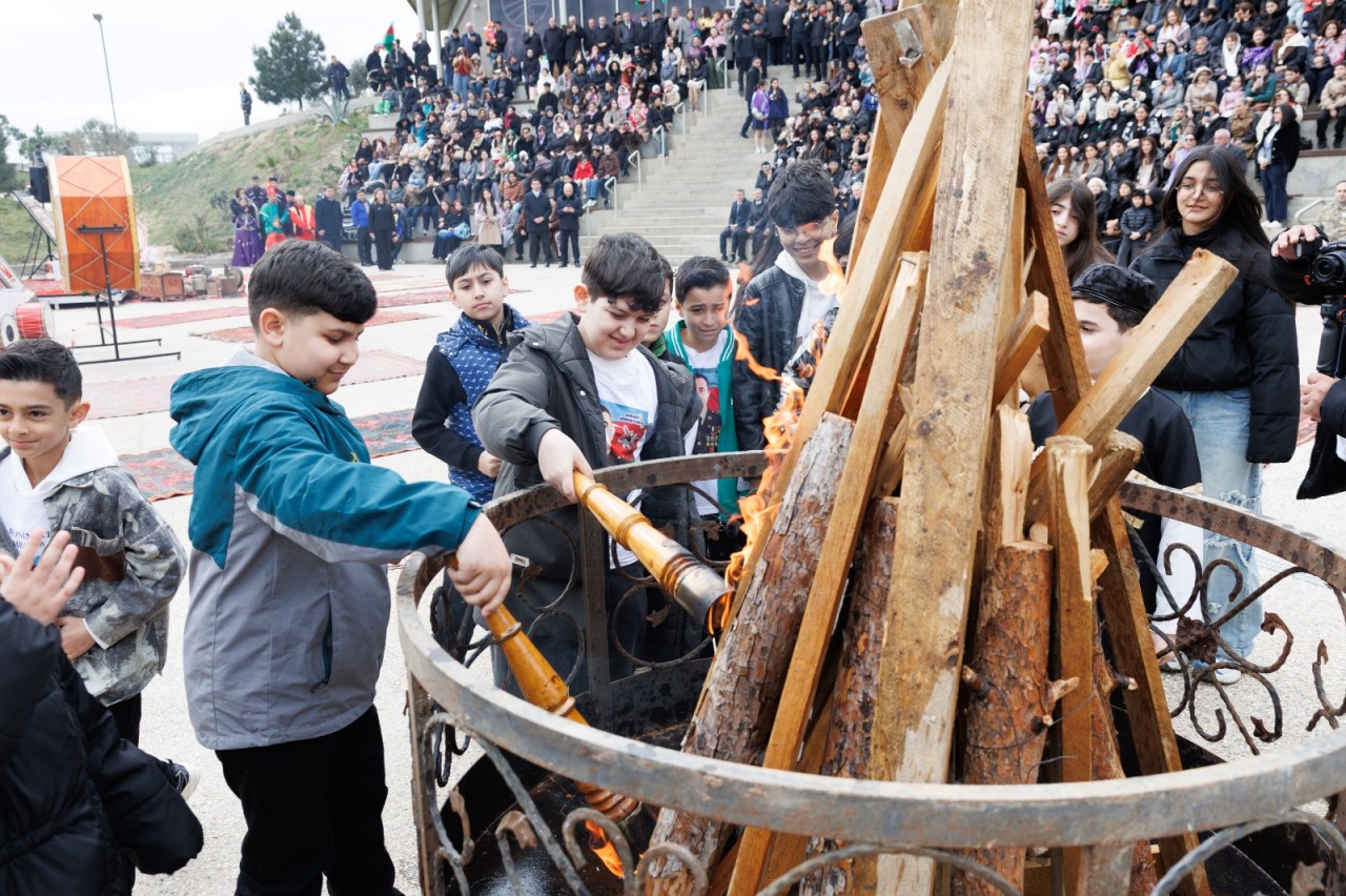 Abşeronda ümumrayon Novruz bayramı şənliyi keçirilib - FOTOLAR